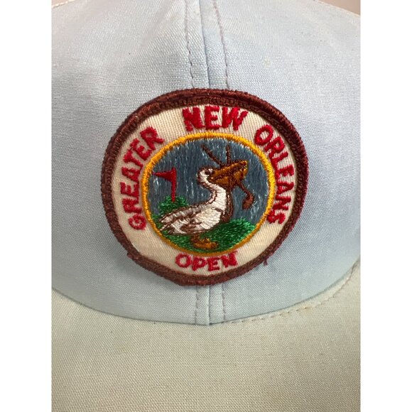 Vintage Greater New Orleans Open Golf Snapback Trucker Hat X3 - Picture 2 of 5